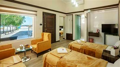 اتاق سه تخته هتل ساحل طلایی قشم اتاق سه تخته هتل ساحل طلایی قشم